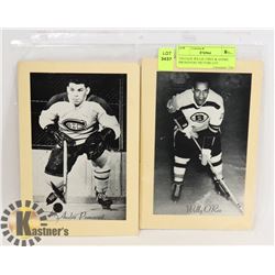 VINTAGE WILLIE O'REE & ANDRE PRONOVOST PICTURE LOT