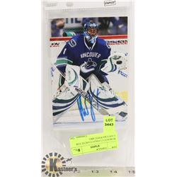 ROBERTO LUONGO VANCOUVER CANUCKS POSTCARD.