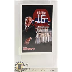 HENRI RICHARD AUTOGRAPHED POSTCARD.