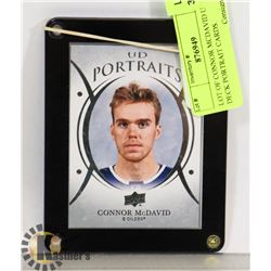 CONNOR MCDAVID UPPER DECK PORTRAIT CARD