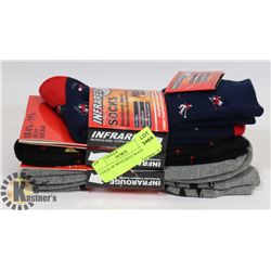 3 PACK OF MENS HEAT WAVE SOCKS