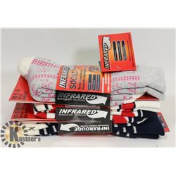 3 PACK OF LADIES HEAT WAVE SOCKS