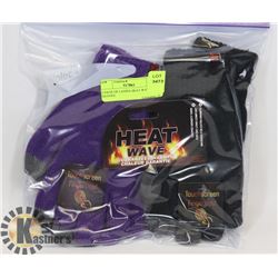 2 PACK OF LADIES HEAT WAVE GLOVES