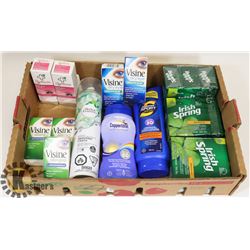 LOT OF ASSORTED WELLNESS PRODUCTS