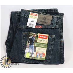 NEW WRANGLER MENS JEANS SZ 34" X 34"