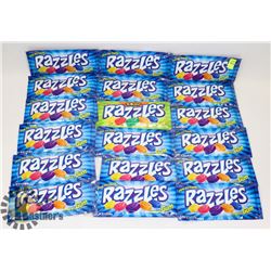 18 PACKS OF RAZZLES