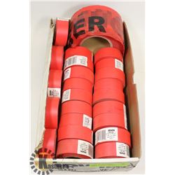 BOX OF FLAGGING TAPE