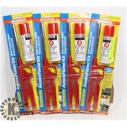 4 NEW MULTI PURPOSE LIGHTERS