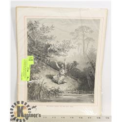 12 DRAMATIC WOOD ENGRAVED ILLUSTRATIONS BY GUSTAVE