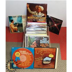 BOX OF ASSORTED RECORDS
