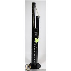23" HIGH "LOONEY TUBE" BANK WITH LOCK AND KEY,