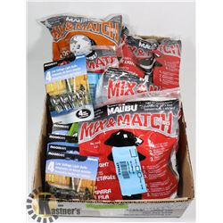 BOX WITH MALIBU REPLACEMENT LIGHTS WITH 8 PACKS