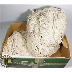 TWO NEW YACHT MOP HEADS