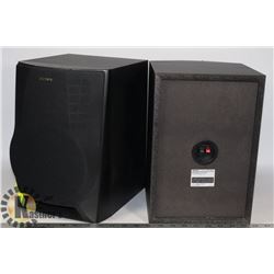 PAIR OF SONY SPEAKERS
