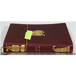 BOUND VOLUME OF PUNCH MAGAZINE FOR JUL-DEC 1922.