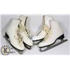 Image 1 : 2PAIR OF FIGURE SKATES-SZ  5.5 AND 7