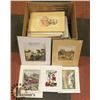 Image 1 : BOX WITH 50 MOSTLY 19TH CENTURY PRINTS OF CHILDREN