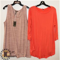 2 LADIES 2XL DRESSES