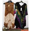 Image 1 : 2 LADIES ONE SIZE DRESSES