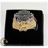 Image 1 : HARLEY DAVIDSON GOLD & SILVER TONED EAGLE MENS