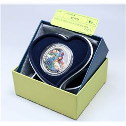 2015 LOVE IS PRECIOUS FINE SILVER $2 COIN