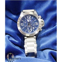NEW ARMANI EXCHANGE 48MM SILVER TONE BRACELE WATCH