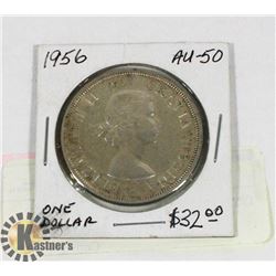 1956 CANADIAN SILVER DOLLAR.