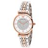 Image 5 : NEW ARMANI CRYSTAL PAVE 2-TONE WATCH MSRP $540.81
