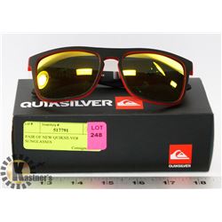 PAIR OF NEW QUIKSILVER SUNGLASSES