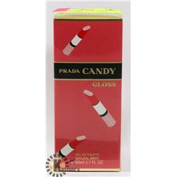 PRADA CANDY GLOSS EAU DE TOILETTE 80ML.