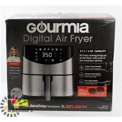 GOURMIA DIGITAL AIR FRYER 5.7L 6QT 80% LESS FAT