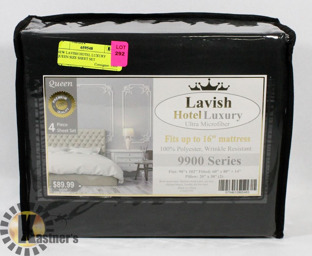 NEW LAVISH HOTEL LUXURY QUEEN SIZE SHEET SET