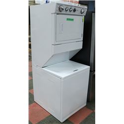 WHIRLPOOL STACKED WASHER DRYER COMBO UNIT,