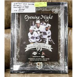 GRETZKY 2002 SWEATER RETIREMENT,