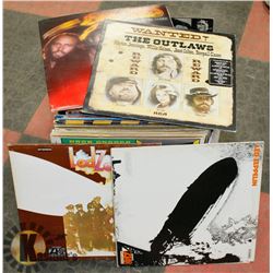 BOX OF ASSORTED RECORDS