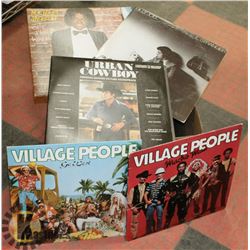 BOX OF ASSORTED RECORDS