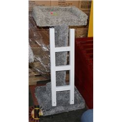 35" CAT TREE WITH LADDER.
