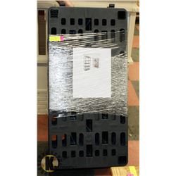 HEAVY DUTY 5 TIER INTERLOCKING SHELF (BLACK)