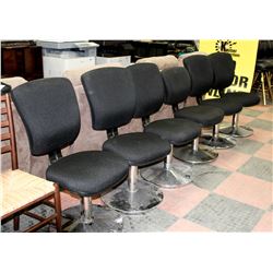 LOT OF 6 GARY PLATT XTENDED PLAY CASINO CHAIRS