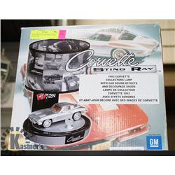 1963 CORVETTE STINGRAY LAMP WITH CAR