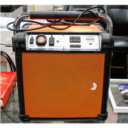ION JOB ROCKER BLUETOOTH SPEAKER W/ AM / FM RADIO
