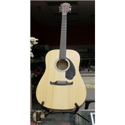 FENDER ACOUSTIC GUITAR WITH FENDER STAND