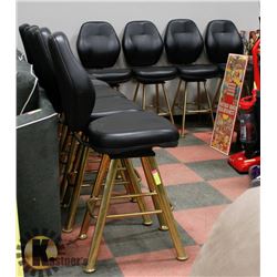 LOT OF 9 GARY PLATT UNSURPASSED COMFORT VLT CHAIRS