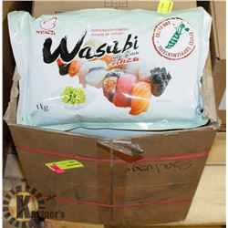 CASE OF WASABI HORSERADISH POWDER