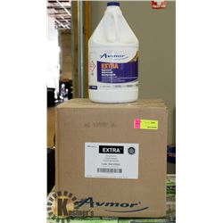 CASE WITH FOUR 4L BOTTLES AVMOR EXTRA DEGREASER