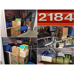 ABANDON STORAGE UNIT #2184  10X10'