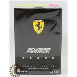 SCUDERIA FERRARI BLACK EAU DE TOILETTE 75ML.