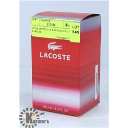 LACOSTE POUR HOMME EAU DE TOILETTE 125ML.