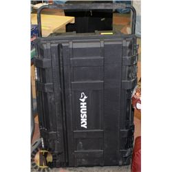 HUSKY TOOL BOX ON WHEELS