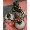 Image 1 : CEILING CHANDELIER LIGHT FIXTURE.